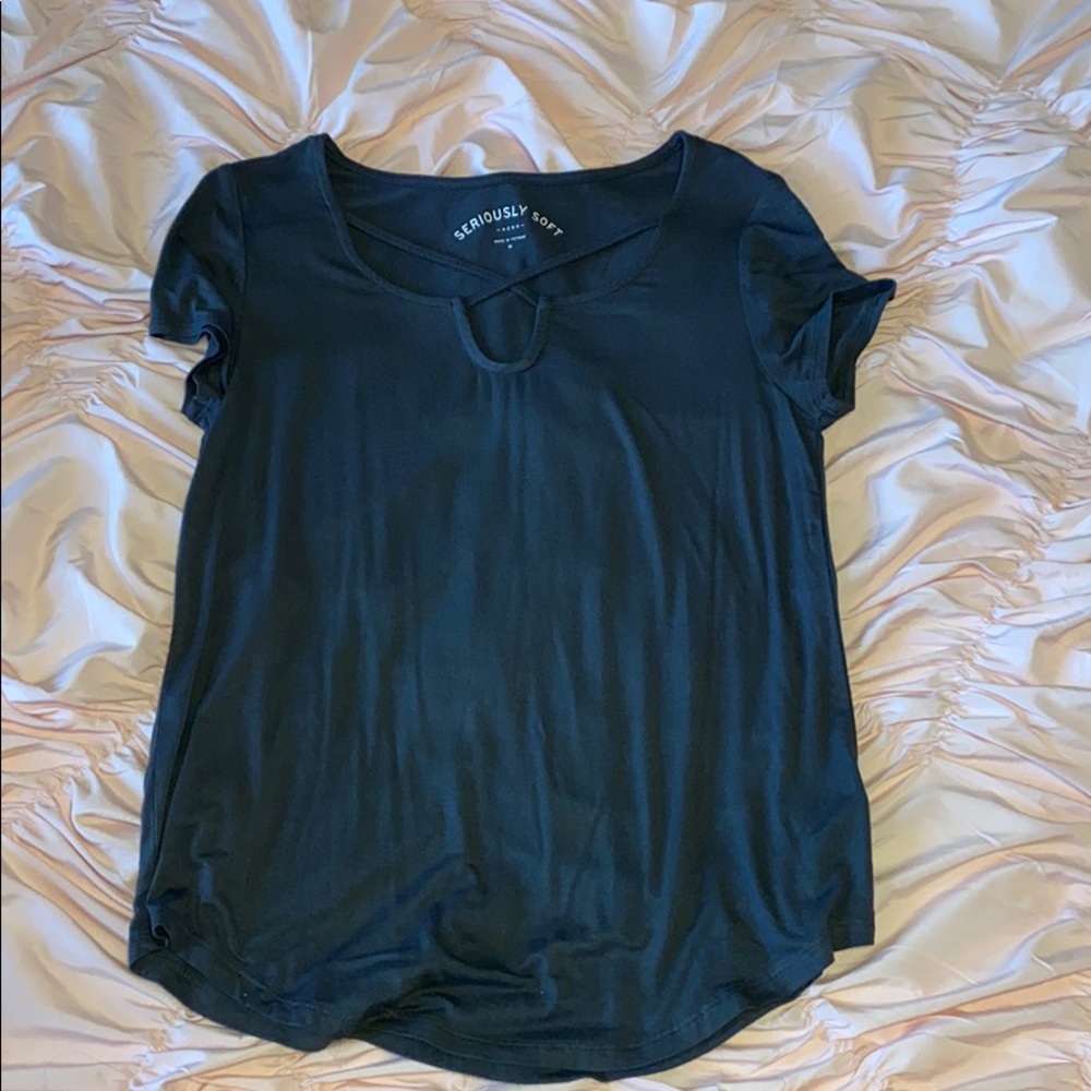 Charcoal Aeropostale tee